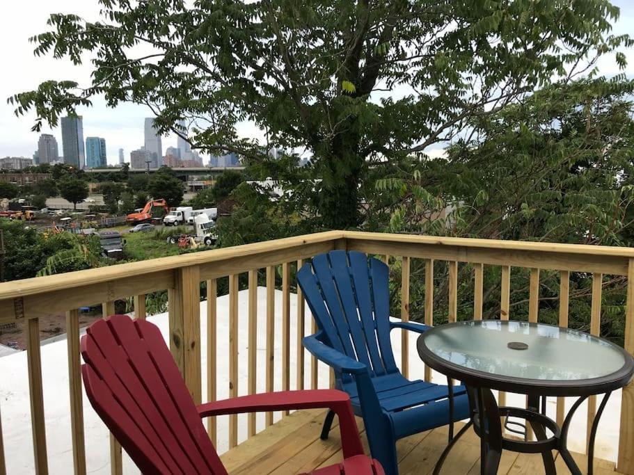 Cozy Alcove Studio Apt W Outdoor Deck W Nyc Views Apartment Jersey City Bagian luar foto